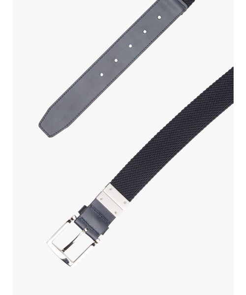 TOMMY HILFIGER（トミーヒルフィガー）の「デントンエラスティックリバーシブルベルト（ベルト・メンズ・ブラウン/ネイビー・95cm/85cm）」の5枚目の写真