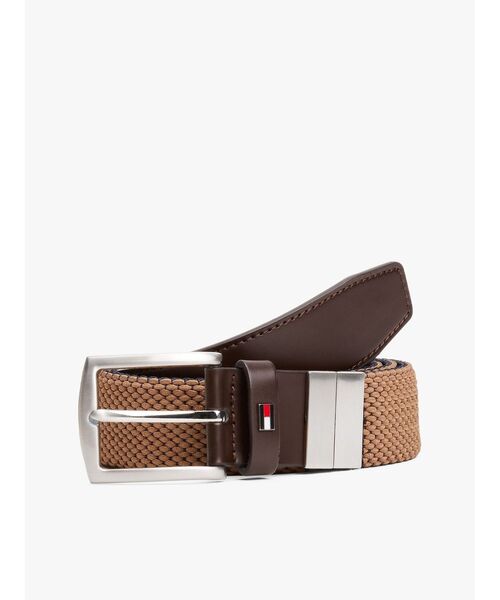 TOMMY HILFIGER（トミーヒルフィガー）の「デントンエラスティックリバーシブルベルト（ベルト・メンズ・ブラウン/ネイビー・95cm/85cm）」の10枚目の写真