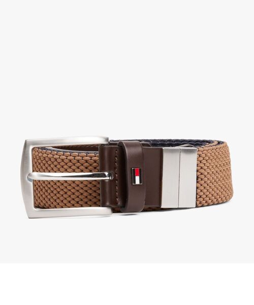 TOMMY HILFIGER（トミーヒルフィガー）の「デントンエラスティックリバーシブルベルト（ベルト・メンズ・ブラウン/ネイビー・95cm/85cm）」の14枚目の写真