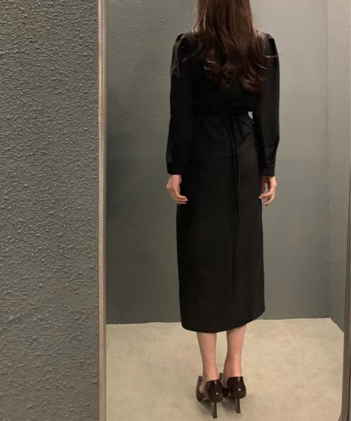 アシンメトリーロングワンピース セール】【Jasmine】アシンメトリーロングワンピース