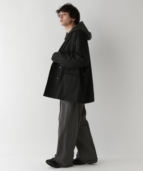 RAGEBLUE(レイジブルー)の「【REmastered/セットアップ対応】フリンジカットワイドスウェットパンツ(スウェットパンツ・メンズ・その他19・MEDIUM/LARGE)」の3枚目の写真