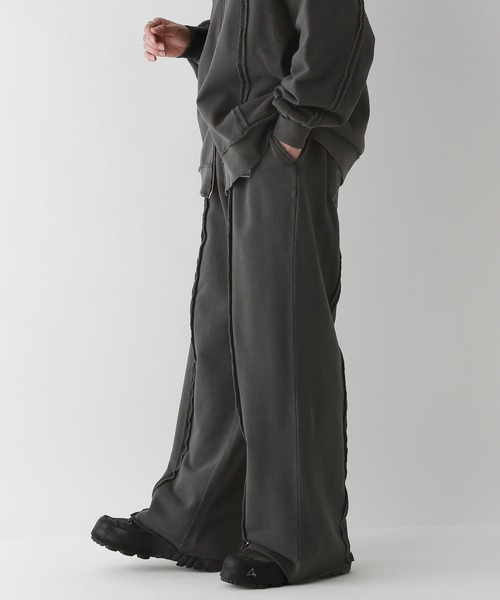 RAGEBLUE(レイジブルー)の「【REmastered/セットアップ対応】フリンジカットワイドスウェットパンツ(スウェットパンツ・メンズ・その他19・MEDIUM/LARGE)」の6枚目の写真