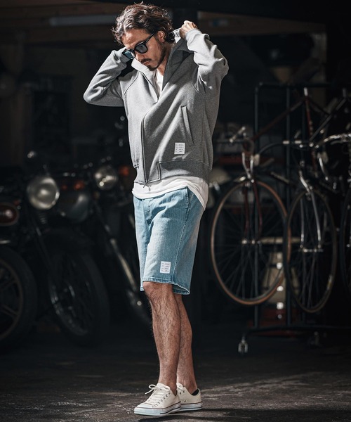 wjk reluxe(ダブルジェーケーリラックス)の「mpa3723-tight heavy waffle hoodie パーカー(パーカー・メンズ・ホワイト/ブラック/トップグレー・S/M/L)」の6枚目の写真