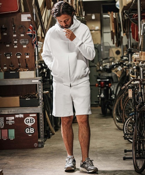 wjk reluxe(ダブルジェーケーリラックス)の「mpa3723-tight heavy waffle hoodie パーカー(パーカー・メンズ・ホワイト/ブラック/トップグレー・S/M/L)」の12枚目の写真