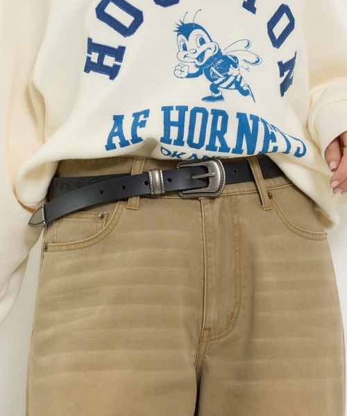 RODEO CROWNS WIDE BOWL（ロデオクラウンズワイドボウル）の「Embossed ベルト（ベルト・レディース・ブラウン系その他/ブラック・FREE）」の22枚目の写真