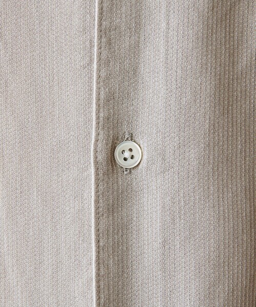 Steven Alan（スティーブンアラン）の「＜Steven Alan＞ ドレープ コードレーン レギュラーカラー シャツ  LOOSE（シャツ/ブラウス・メンズ・ネイビー/ナチュラル・S/M/L/XL）」の20枚目の写真