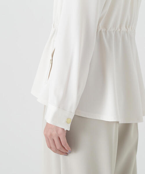 PROPORTION BODY DRESSING（プロポーションボディドレッシング）の「ペプラムブルゾン / 1215155301（ブルゾン・レディース・ベージュ/ホワイト系その他・SMALL/MEDIUM）」の14枚目の写真