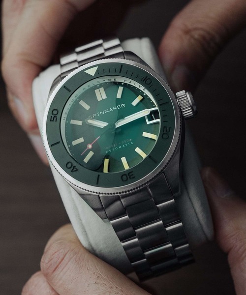 SPINNAKER(スピニカー)の「SPINNAKER/スピニカー PICCARD 腕時計 SPN-SP509811 メンズ(アナログ腕時計・メンズ・グリーン・FREE)」の21枚目の写真