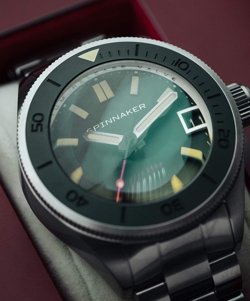 SPINNAKER(スピニカー)の「SPINNAKER/スピニカー PICCARD 腕時計 SPN-SP509811 メンズ(アナログ腕時計・メンズ・グリーン・FREE)」の22枚目の写真