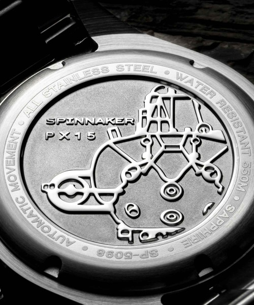 SPINNAKER(スピニカー)の「SPINNAKER/スピニカー PICCARD 腕時計 SPN-SP509811 メンズ(アナログ腕時計・メンズ・グリーン・FREE)」の8枚目の写真
