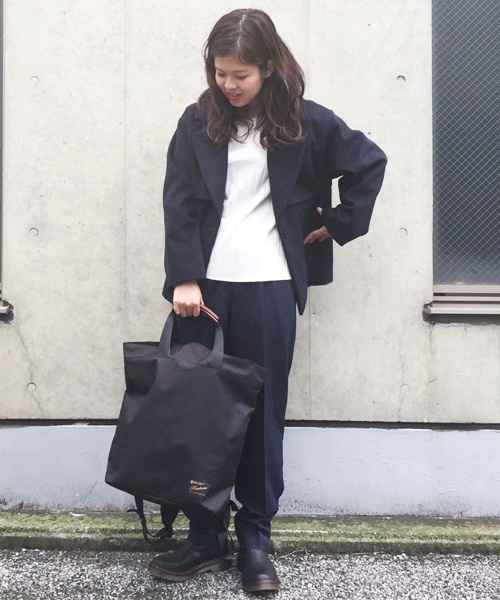 Kastane(カスタネ)の「ショートトレンチ(その他アウター・レディース・ネイビー/チャコールグレー/キャメル・FREE)」の1枚目の写真