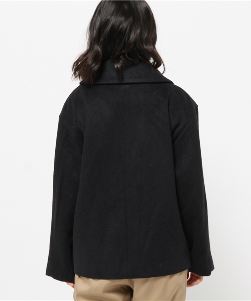 Kastane(カスタネ)の「ショートトレンチ(その他アウター・レディース・ネイビー/チャコールグレー/キャメル・FREE)」の6枚目の写真