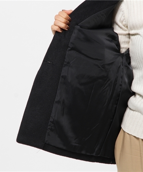 Kastane(カスタネ)の「ショートトレンチ(その他アウター・レディース・ネイビー/チャコールグレー/キャメル・FREE)」の11枚目の写真