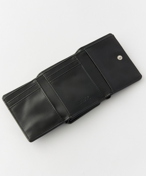 X-girl（エックスガール）の「RHINESTONE LABEL MINI WALLET（財布・レディース・ブラック/ベージュ/ピンク・ONE SIZE）」の7枚目の写真