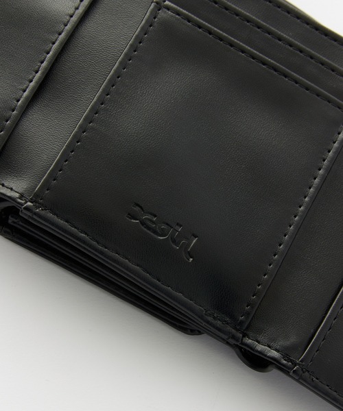 X-girl（エックスガール）の「RHINESTONE LABEL MINI WALLET（財布・レディース・ブラック/ベージュ/ピンク・ONE SIZE）」の8枚目の写真