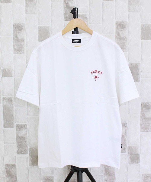 NERDY（ノルディ）の「NERDY バンダナ 半袖Tシャツ BANDANA 半袖 T-SHIRT（Tシャツ/カットソー・メンズ・ホワイト・M/L）」の7枚目の写真