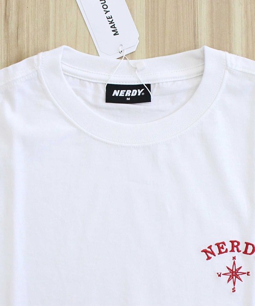 NERDY（ノルディ）の「NERDY バンダナ 半袖Tシャツ BANDANA 半袖 T-SHIRT（Tシャツ/カットソー・メンズ・ホワイト・M/L）」の8枚目の写真