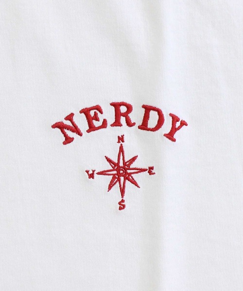 NERDY（ノルディ）の「NERDY バンダナ 半袖Tシャツ BANDANA 半袖 T-SHIRT（Tシャツ/カットソー・メンズ・ホワイト・M/L）」の2枚目の写真