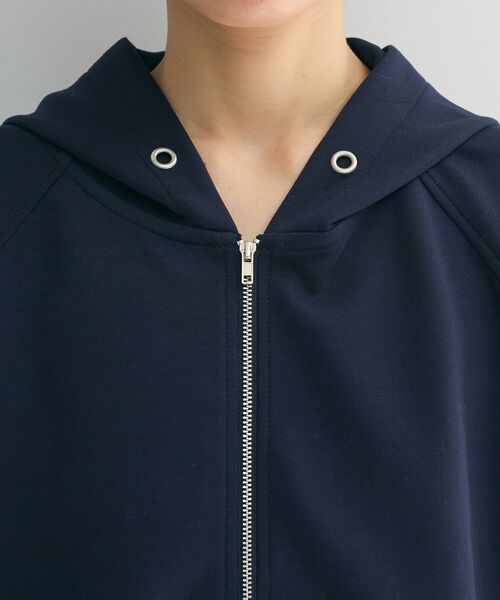 Green　Parks（グリーンパークス）の「ダンボールドッキングzipパーカー（パーカー・レディース・杢グレー/ネイビー/ホワイト系その他2・FREE）」の20枚目の写真