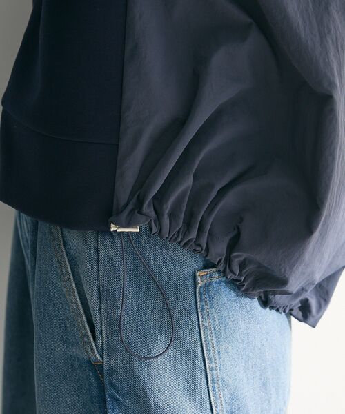 Green　Parks（グリーンパークス）の「ダンボールドッキングzipパーカー（パーカー・レディース・杢グレー/ネイビー/ホワイト系その他2・FREE）」の22枚目の写真