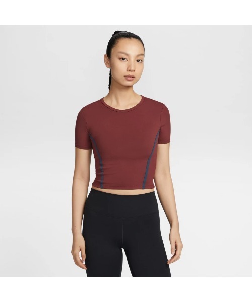 NIKE(ナイキ)の「《NIKEアパレル》AS W NK ONE FITT DF SS TOP(その他トップス・レディース・レッド系その他/ブラック・L/S/M/XL)」の8枚目の写真