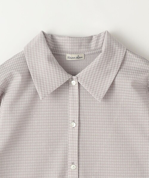 セール】＜Steven Alan＞ギンガムチェック プルオーバー（シャツ