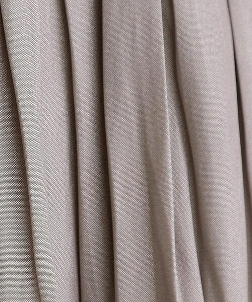 grove（グローブ）の「割線サテンギャザースカート（スカート・レディース・グレー/ブラック系/グリーン系・02/03/01/04/05）」の8枚目の写真