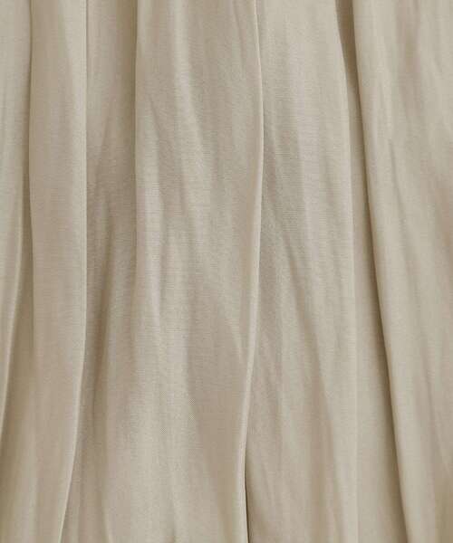 grove（グローブ）の「割線サテンギャザースカート（スカート・レディース・グレー/ブラック系/グリーン系・02/03/01/04/05）」の12枚目の写真