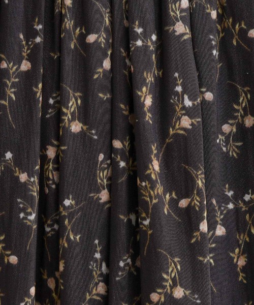 grove（グローブ）の「割線サテンギャザースカート（スカート・レディース・グレー/ブラック系/グリーン系・02/03/01/04/05）」の17枚目の写真