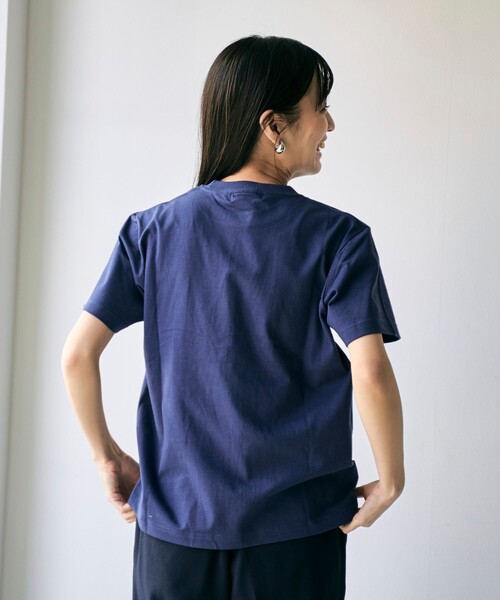 売れ筋商品|||カルロ コルッチ Tシャツ レディース トップス UNISEX - Print T-shirt - navy Calvin Klein tシャツ Klein/カルバンクライン SS RLXD STANDARD