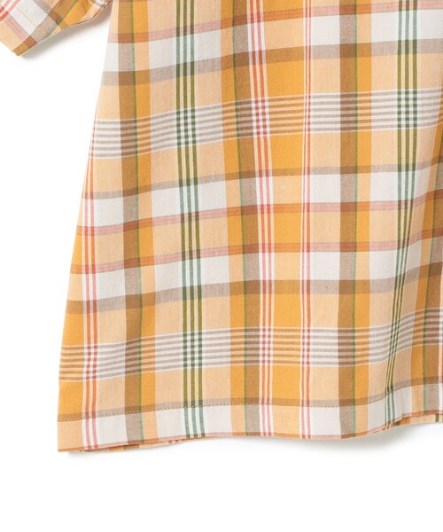 BEAMS（ビームス）の「チェック ショート シャツ（シャツ/ブラウス・メンズ・グリーン/オレンジ・S/M/L/XL）」の10枚目の写真