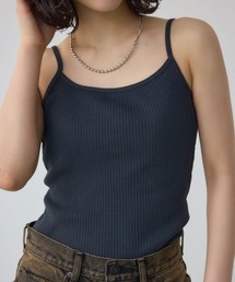 AZUL by moussy | ファインリブキャミソール(キャミソール)