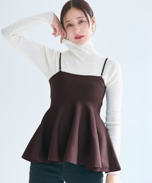 coca（coca） | スポンディッシュニットキャミソール(キャミソール)