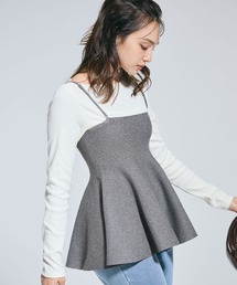 coca（coca） | スポンディッシュニットキャミソール(キャミソール)