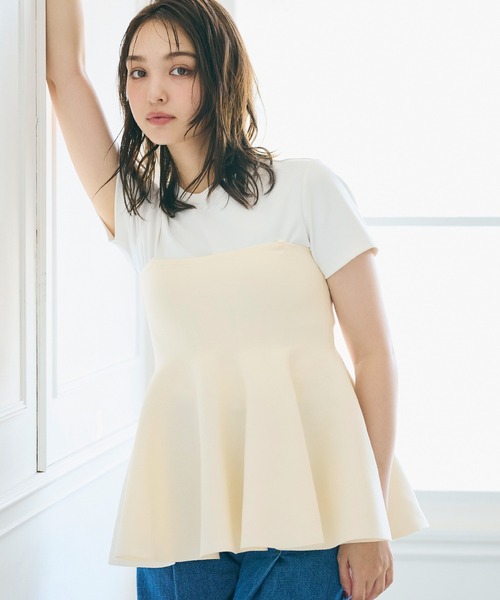 coca（coca）（コカ）の「スポンディッシュニットキャミソール（キャミソール・レディース・ブラック/グレー/ホワイト/ワイン/ブラウン・L/M）」の2枚目の写真