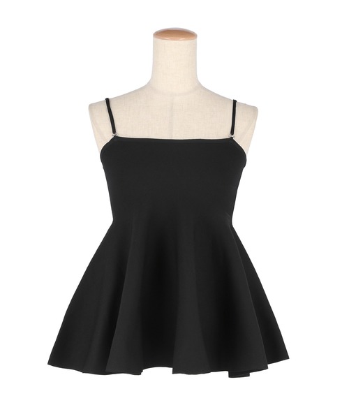 coca（coca）（コカ）の「スポンディッシュニットキャミソール（キャミソール・レディース・ブラック/グレー/ホワイト/ワイン/ブラウン・L/M）」の20枚目の写真