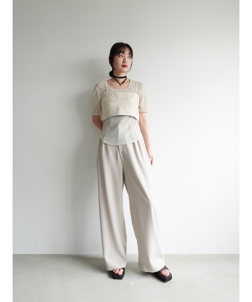 Jacquard Bustier/ジャガードビスチェ（その他トップス