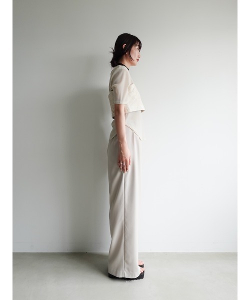 sahara(サハラ)の「Jacquard Bustier/ジャガードビスチェ(その他トップス・レディース・ゴールド・M/S)」の11枚目の写真