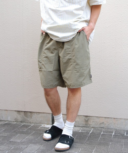 THOUSAND MILE（サウザンドマイル）の「THOUSAND MILE/サウザンドマイル　ナイロンタスラン ウェザーウォークショーツ　NYLON TASLAN WEATHER WALK SHORTS（その他パンツ・メンズ・ブラック/オリーブ/ネイビー・S/M/L）」の2枚目の写真