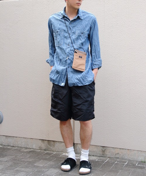 THOUSAND MILE（サウザンドマイル）の「THOUSAND MILE/サウザンドマイル　ナイロンタスラン ウェザーウォークショーツ　NYLON TASLAN WEATHER WALK SHORTS（その他パンツ・メンズ・ブラック/オリーブ/ネイビー・S/M/L）」の5枚目の写真