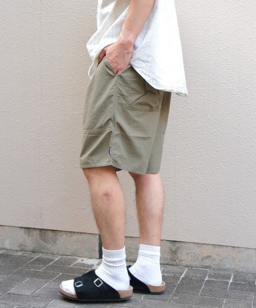 THOUSAND MILE（サウザンドマイル）の「THOUSAND MILE/サウザンドマイル　ナイロンタスラン ウェザーウォークショーツ　NYLON TASLAN WEATHER WALK SHORTS（その他パンツ・メンズ・ブラック/オリーブ/ネイビー・S/M/L）」の10枚目の写真