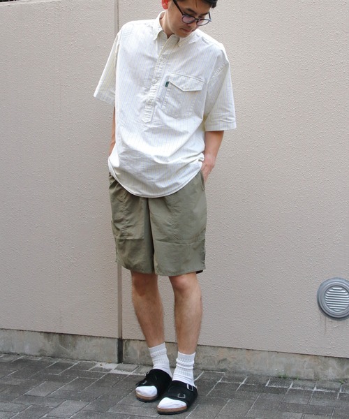 THOUSAND MILE（サウザンドマイル）の「THOUSAND MILE/サウザンドマイル　ナイロンタスラン ウェザーウォークショーツ　NYLON TASLAN WEATHER WALK SHORTS（その他パンツ・メンズ・ブラック/オリーブ/ネイビー・S/M/L）」の12枚目の写真