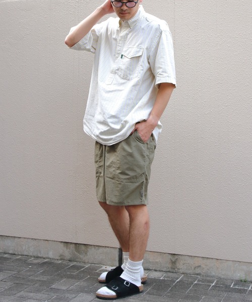 THOUSAND MILE（サウザンドマイル）の「THOUSAND MILE/サウザンドマイル　ナイロンタスラン ウェザーウォークショーツ　NYLON TASLAN WEATHER WALK SHORTS（その他パンツ・メンズ・ブラック/オリーブ/ネイビー・S/M/L）」の13枚目の写真