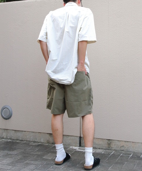 THOUSAND MILE（サウザンドマイル）の「THOUSAND MILE/サウザンドマイル　ナイロンタスラン ウェザーウォークショーツ　NYLON TASLAN WEATHER WALK SHORTS（その他パンツ・メンズ・ブラック/オリーブ/ネイビー・S/M/L）」の15枚目の写真