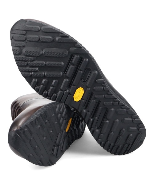 whoop-de-doo(フープディドゥ)の「VIBRAMソールプレーンドレスランスニーカー whoop-de-doo/フープディドゥ(スニーカー・メンズ・ブラック系その他/ダークブラウン系1/ネイビー・44/41/42/43/40)」の15枚目の写真