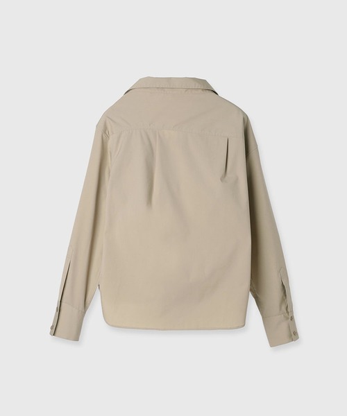 anuans 新品未使用 フロントタックデザインシャツ セール】フロントタックデザインシャツ（シャツ/ブラウス