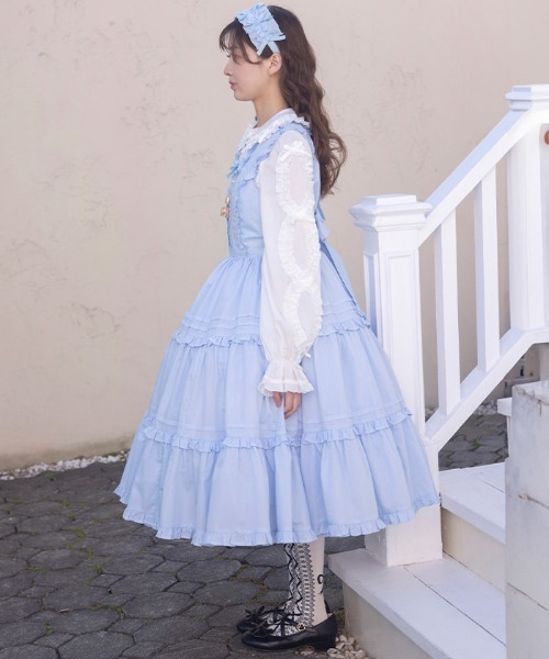 Chalmiere（シャルミエール）の「フリルロングジャンスカ（ジャンパー