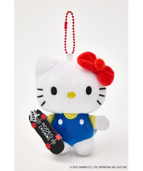 RODEO CROWNS WIDE BOWL（ロデオクラウンズワイドボウル）の「(サンリオキャラクターズ) マスコットホルダー（チャーム・レディース・ブラック系その他/イエロー系その他/レッド系その他/ピンク系その他/ターコイズブルー・FREE）」の5枚目の写真