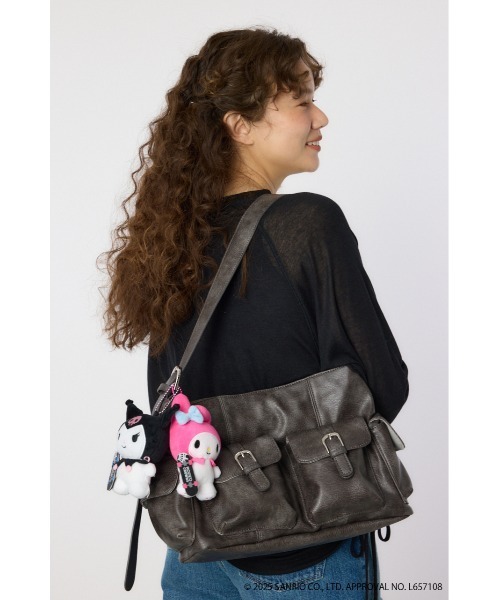 RODEO CROWNS WIDE BOWL（ロデオクラウンズワイドボウル）の「(サンリオキャラクターズ) マスコットホルダー（チャーム・レディース・ブラック系その他/イエロー系その他/レッド系その他/ピンク系その他/ターコイズブルー・FREE）」の14枚目の写真