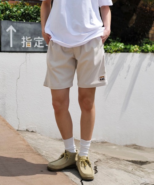 BILLABONG(ビラボン)の「BILLABONG メンズ SUBMERSIBLE SHORTS ショートパンツ 【2025年春夏モデル】/ビラボン水陸両用ウエストゴムドローコード付きコーデュロイウォークパンツ(その他パンツ・メンズ・ブルー/ホワイト/パープル系その他/オフホワイト・X-LARGE/LARGE/MEDIUM)」の3枚目の写真